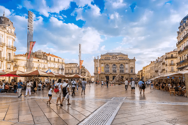 à Montpellier